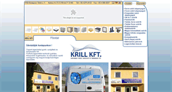Desktop Screenshot of krill.hu