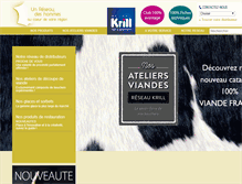Tablet Screenshot of krill.fr
